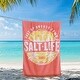 preview thumbnail 2 of 2, Salt Life Weekend Forecast Beach Towel - 64x38