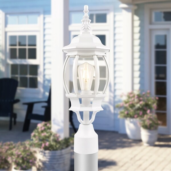 Outdoor 1 3 Light Post Lantern with Pier Mount Base Pack 1 or 2 On Sale Bed Bath Beyond 35542729
