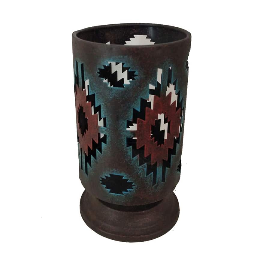 HiEnd Accents Colorful Aztec Hurricane