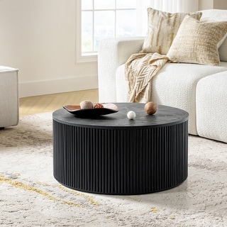 Lance Modern 35.4" Round Coffee Table by HULALA HOME
