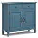 preview thumbnail 20 of 92, WYNDENHALL Hampshire 40" Wide Solid Wood Traditional Entryway Storage Cabinet - 40"w x 15"d x 36" h