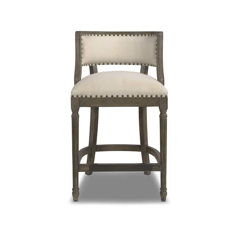 Paris Farmhouse Counter and Bar Stool with Backrest