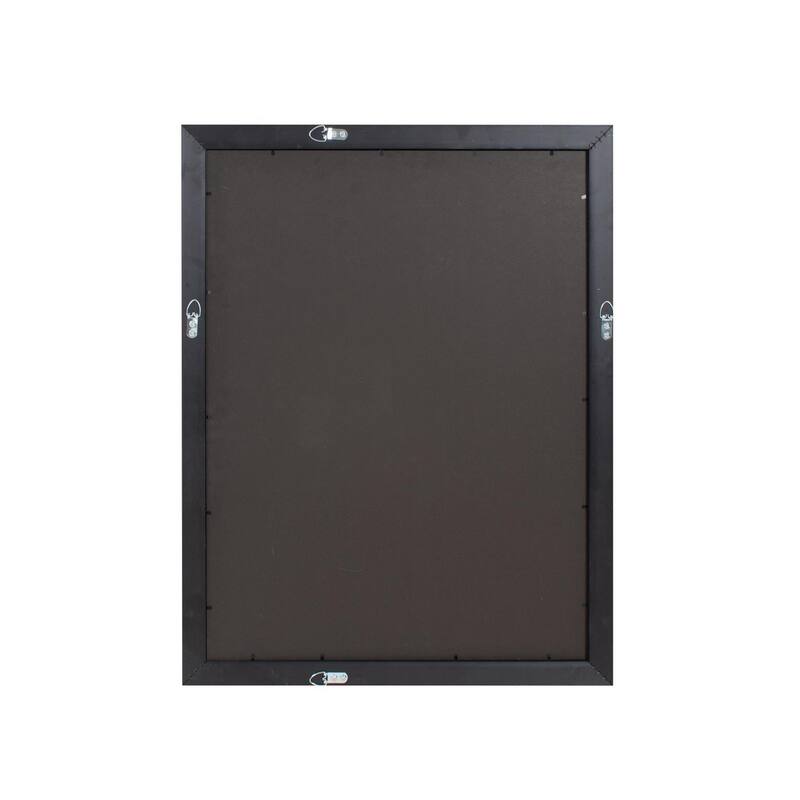 Beaded Vanity Mirror - Black - 34H x 28W x 4D