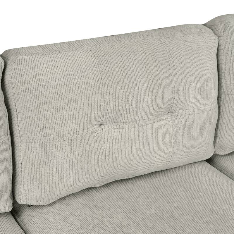 Sectional Sofa L-shaped Sofa Couch Pull-out Sofa Bed