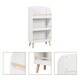 preview thumbnail 6 of 11, Children's Multi-Functional 3-Shelf Bookcase Toy Storage Bin, White