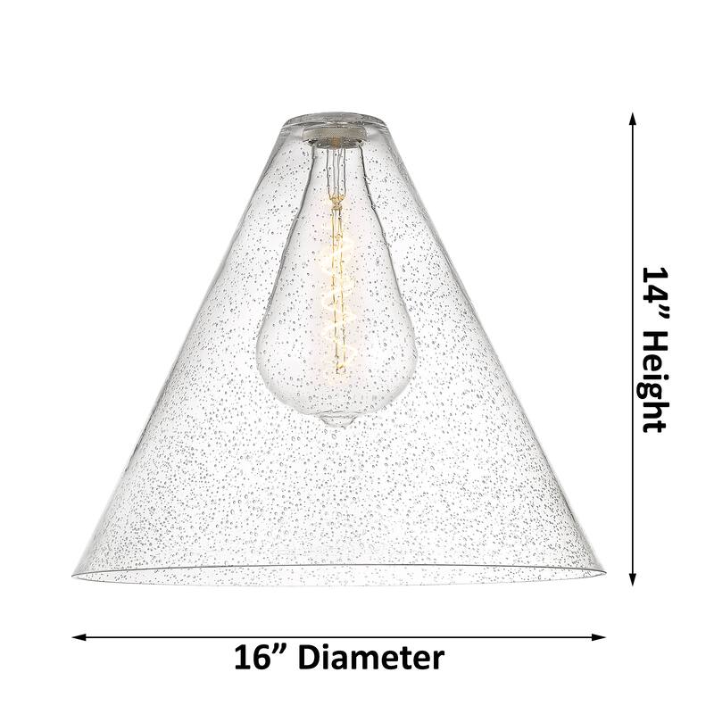 Innovations Lighting Downtown Urban - Crown Point - 1 Light 16" Berkshire Flush Mount