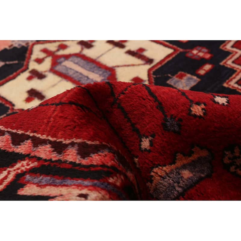 ECARPETGALLERY Hand-knotted Anadol Red Wool Rug - 3'6 x 9'4