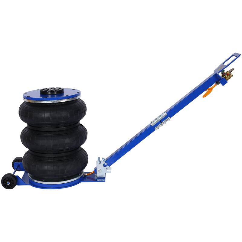 5T Triple Bag Air Jack with Lifting 16in and Capacity 11000lbs