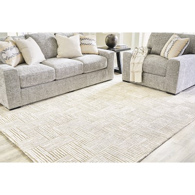 Signature Design by Ashley Adanmund Beige/Brown Rug