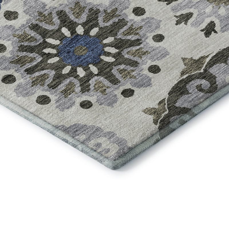 Premium Washable Super Soft Boho Suzani Mayfield Rug