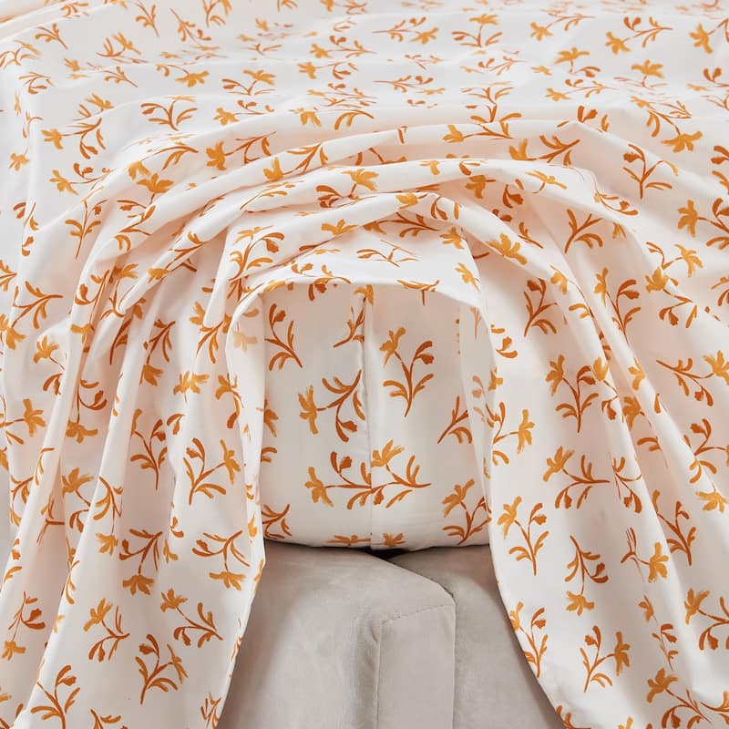 Linery & Co. Ultra-Soft Brushed Winter-Themed Microfiber Sheet Set