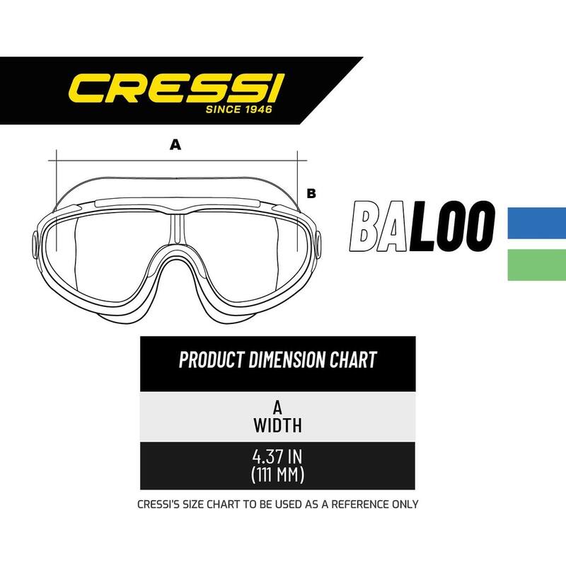 Wide View Baloo Swimming Goggles for Kids, Junior, White/Pink
