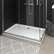 preview thumbnail 7 of 33, vidaXL Shower Base Tray with Dots White ABS