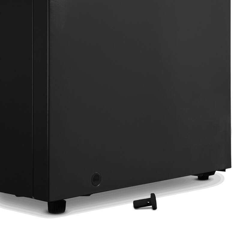 Newair 5 Cu. Ft. Mini Deep Chest Freezer and Refrigerator in Black with Digital Temperature Control and Fast Freeze Mode