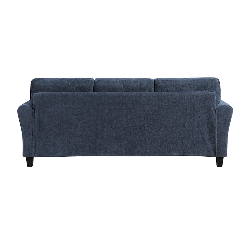 Diboll 80.5" Chenille Living Room Sofa - Wood Finish Exposed Feet