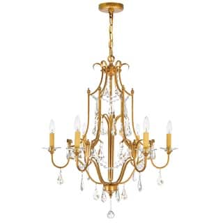 Electra 6 Light 28in Oxidized Bronze Chandelier - Oxidized Bronze