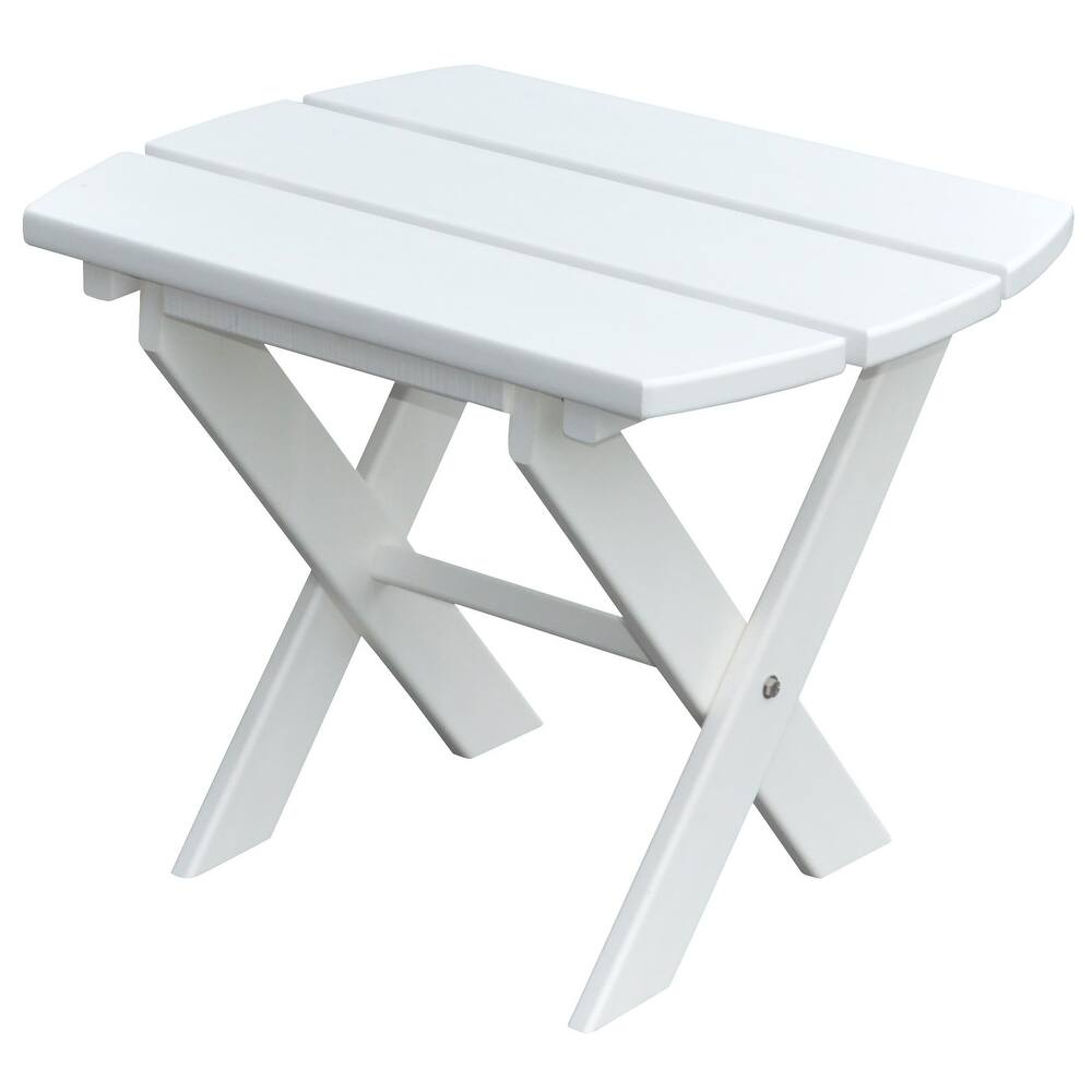 Poly Folding End Table
