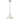1-Light / 3-Light Farmhouse Dome Chandelier Metal Pendant Light