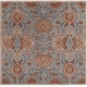 preview thumbnail 66 of 122, Patchway Handmade Classic Floral Wool Area Rug 9'9" Square - Slate - Square