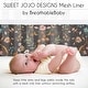 preview thumbnail 3 of 4, Sweet Jojo Designs + BreathableBaby Breathable Mesh Crib Liner Pad Boho Wildflower Vintage Floral Girl Black Orange Bohemian