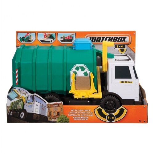 matchbox large garbage truck