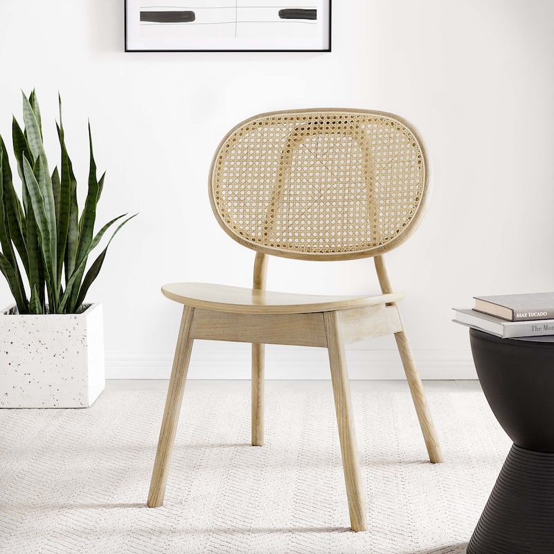 Malina Wood Dining Side Chair - Grey