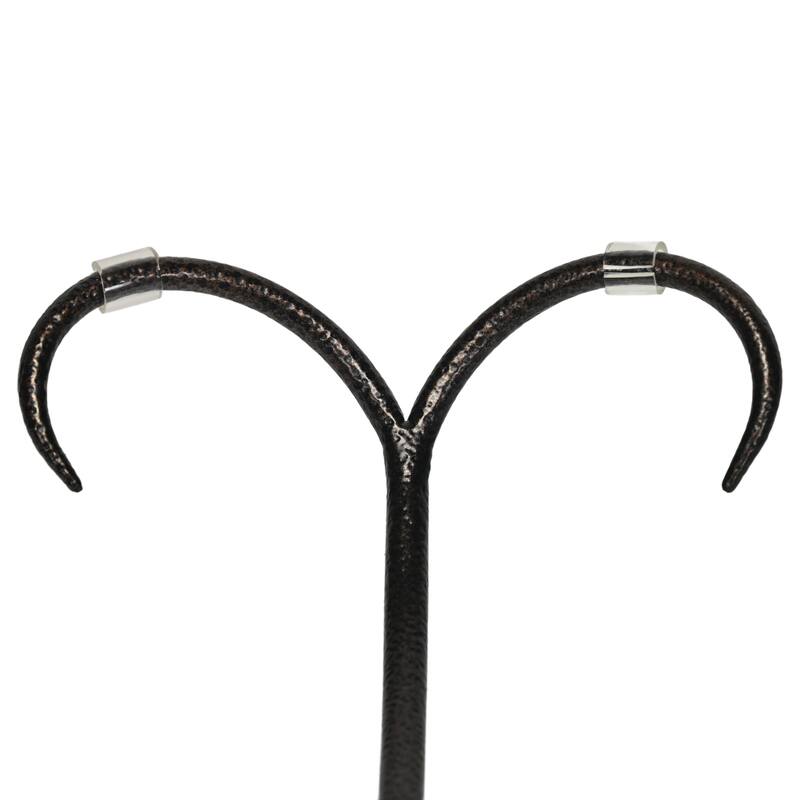 HomeRoots 13" Clear And Black Glass And Metal Round Decorative Bowl With Stand - 12.50 in. x 6.75 in. x 12.50 in.