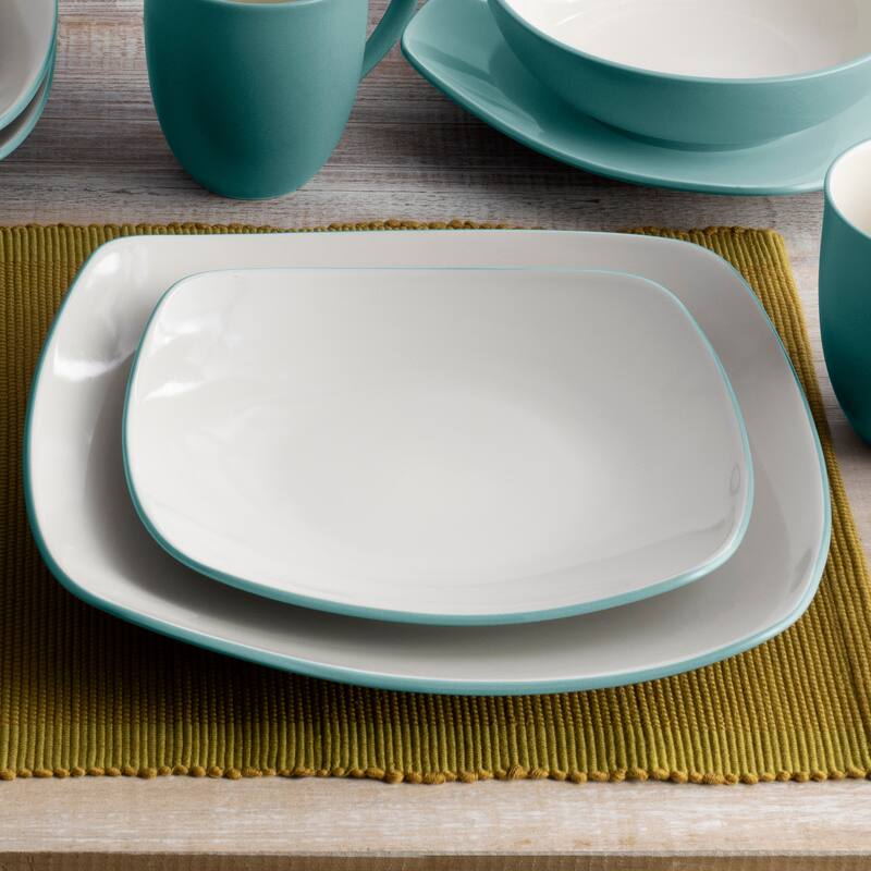 Noritake Colorwave Set Of 4 Square Dinner Plates, 10-3/4"