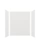 preview thumbnail 12 of 12, Transolid EWK603272 Expressions 60" W x 32" D x 72" H Three Panel Grey