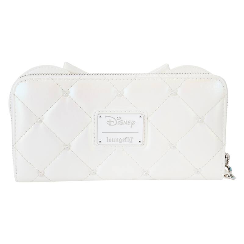 Disney Minnie Mouse Iridescent Wedding Wristlet Wallet