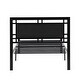 preview thumbnail 9 of 12, Twin Size Metal Bed Frame with Strong Steel Structure,Modern Design, Durable and Quiet