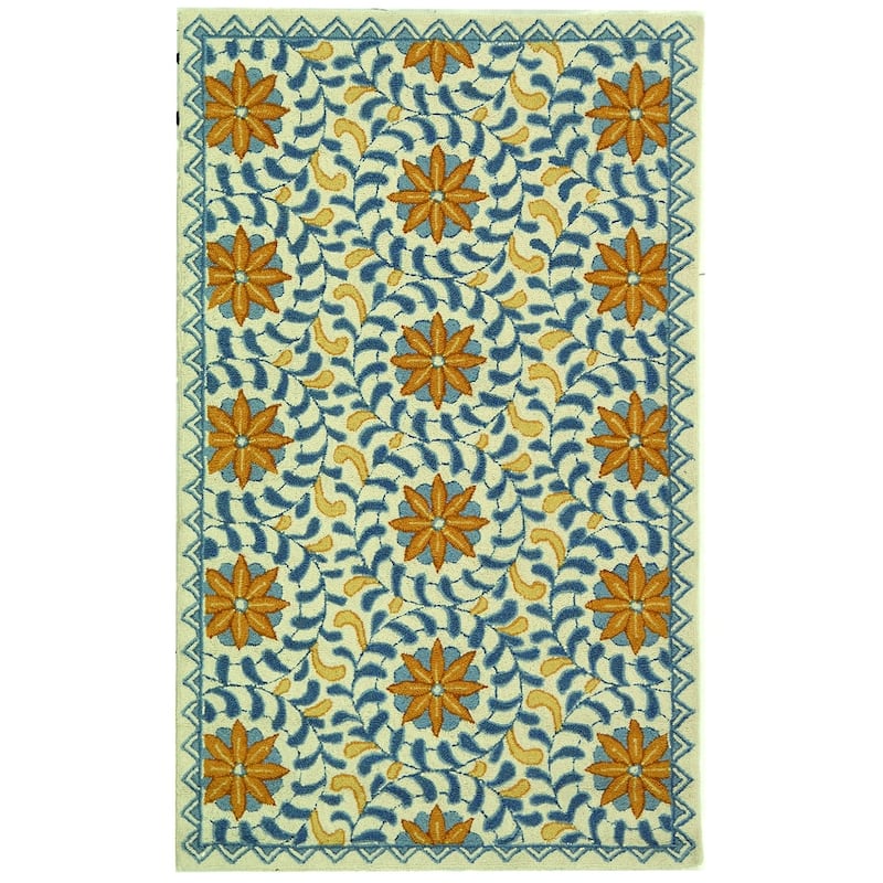 SAFAVIEH Handmade Chelsea Vermont French Country Wool Rug