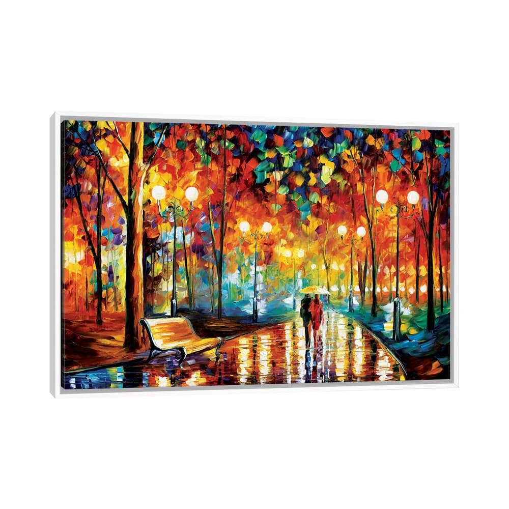iCanvas "Rain's Rustle II" by Leonid Afremov Framed Canvas Print