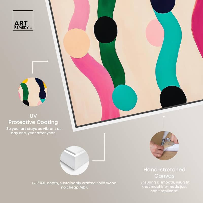 Pearl Colors I Canvas by Art Remedy