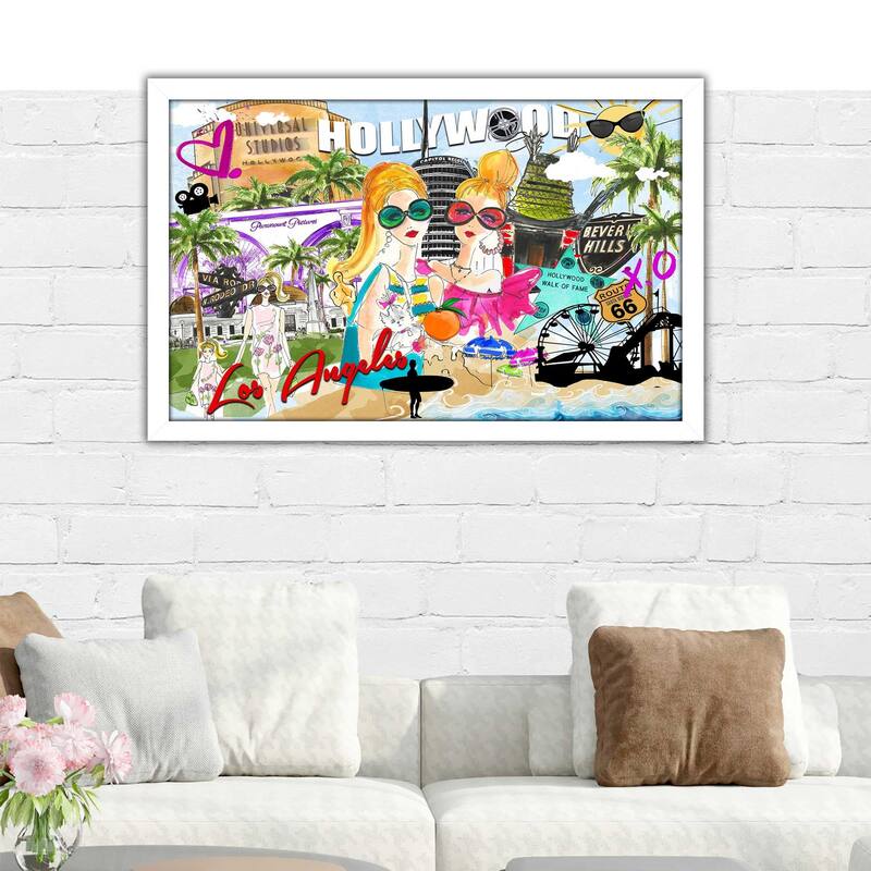 "Take Me To Los Angeles" by Jodi Print on Acrylic