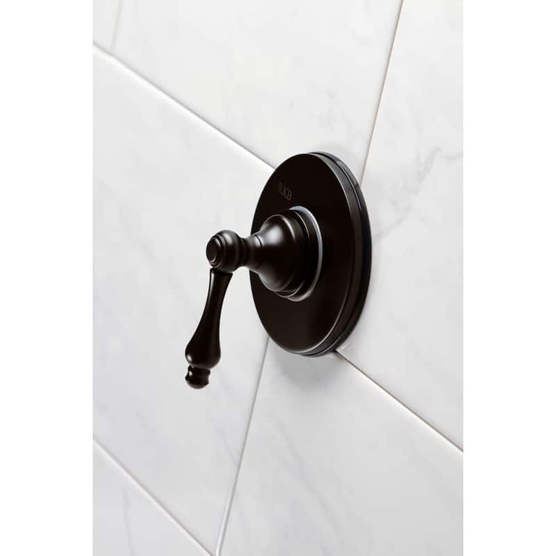 Kingston Brass Single-Handle Three-Way Diverter Valve with Trim Kit