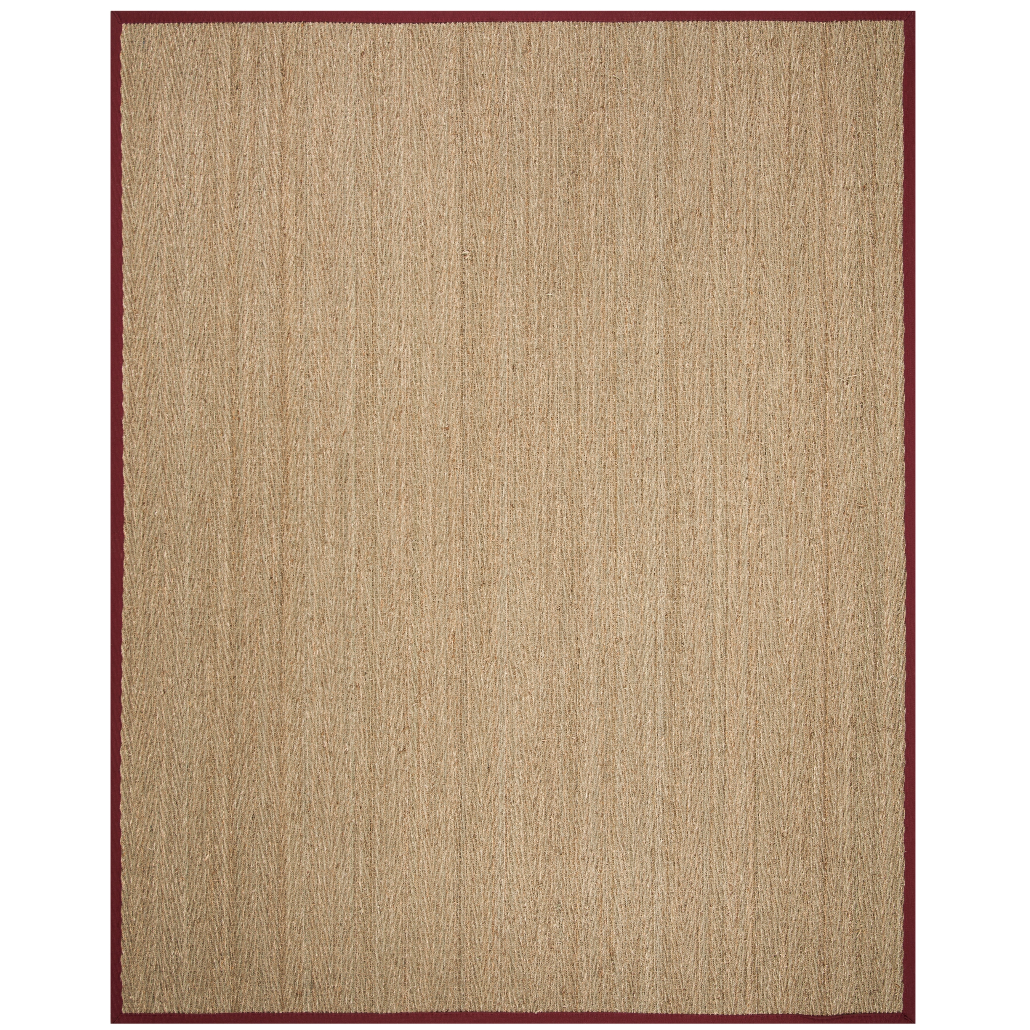 SAFAVIEH Natural Fiber Oceana Herringbone Seagrass Rug