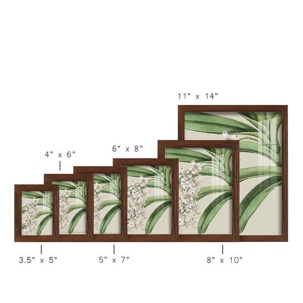 dimension image slide 8 of 15, Orchid Blooms I -Framed Print w/glass-Cherry Red