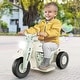 preview thumbnail 32 of 38, Gymax 6V Kids Bubble Car Electric Ride on Motorcycle w/ Music Button &