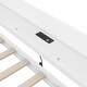 preview thumbnail 12 of 10, Twin Size Daybed with Shelves, Drawers and Built-In Charging Station, White