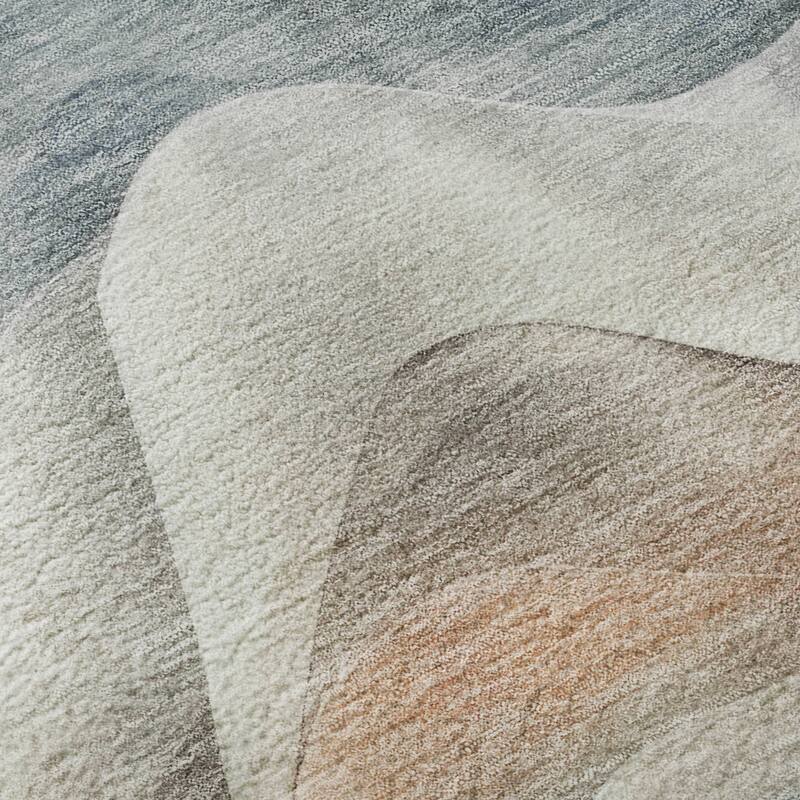 Premium Washable Super Soft Modern Waves Mayfield Rug