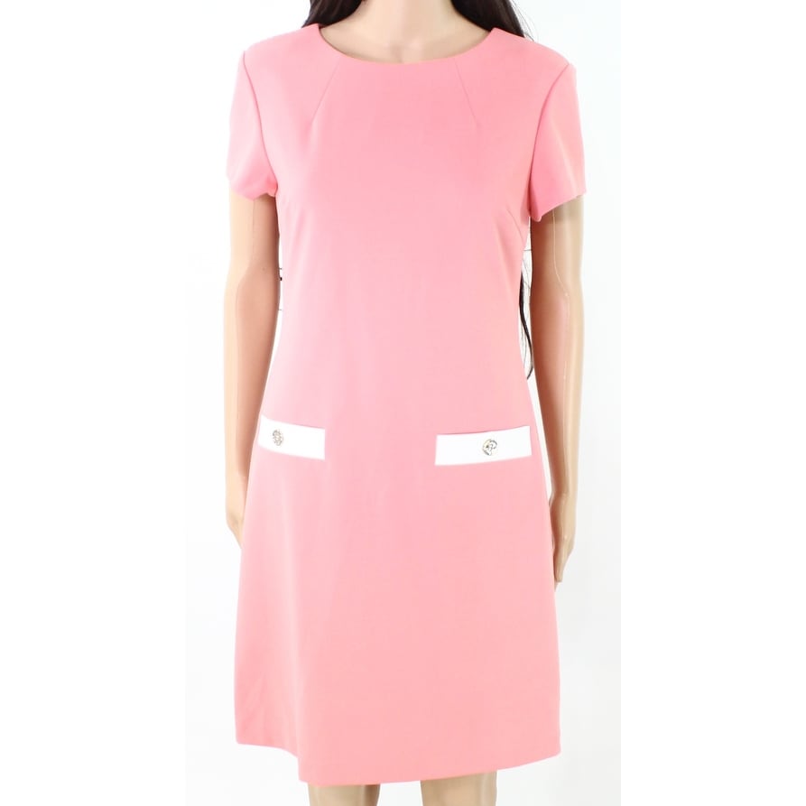 Tommy hilfiger faux pocket dress discount