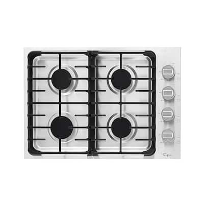30-inch Stainless Steel Built-in Gas Cooktop with 4 Sealed Burners