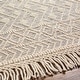preview thumbnail 5 of 5, Livabliss Hezron Handmade Bohemian Chevron Wool & Jute Area Rug