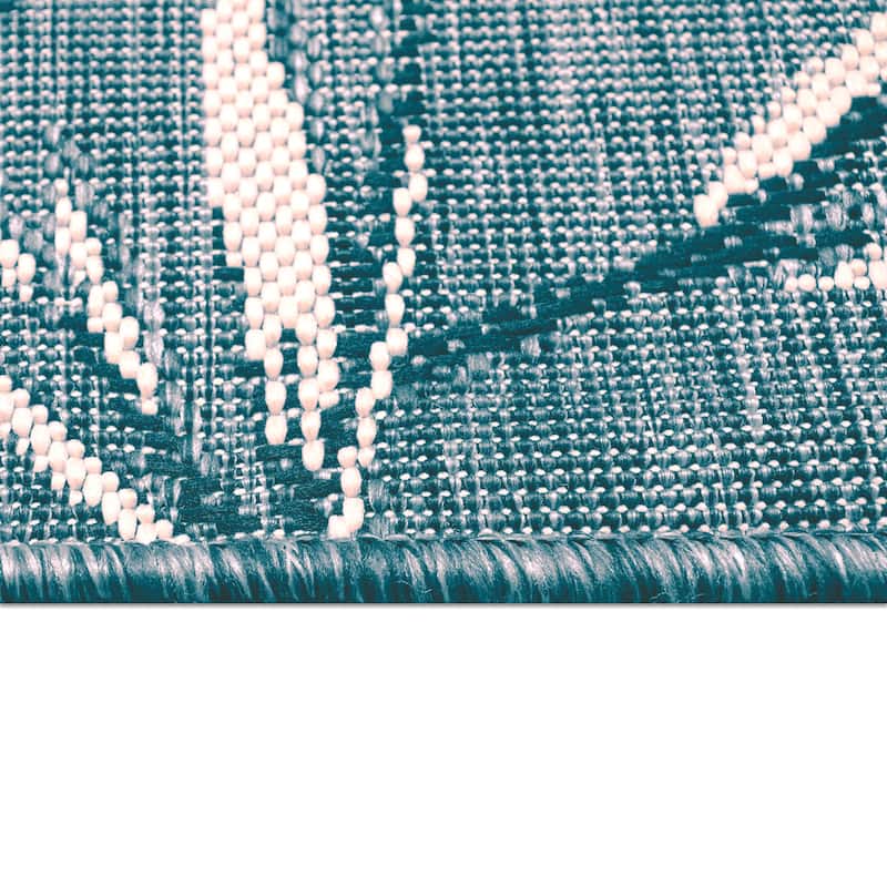 Liora Manne Carmel Bamboo Border Indoor/Outdoor Rug