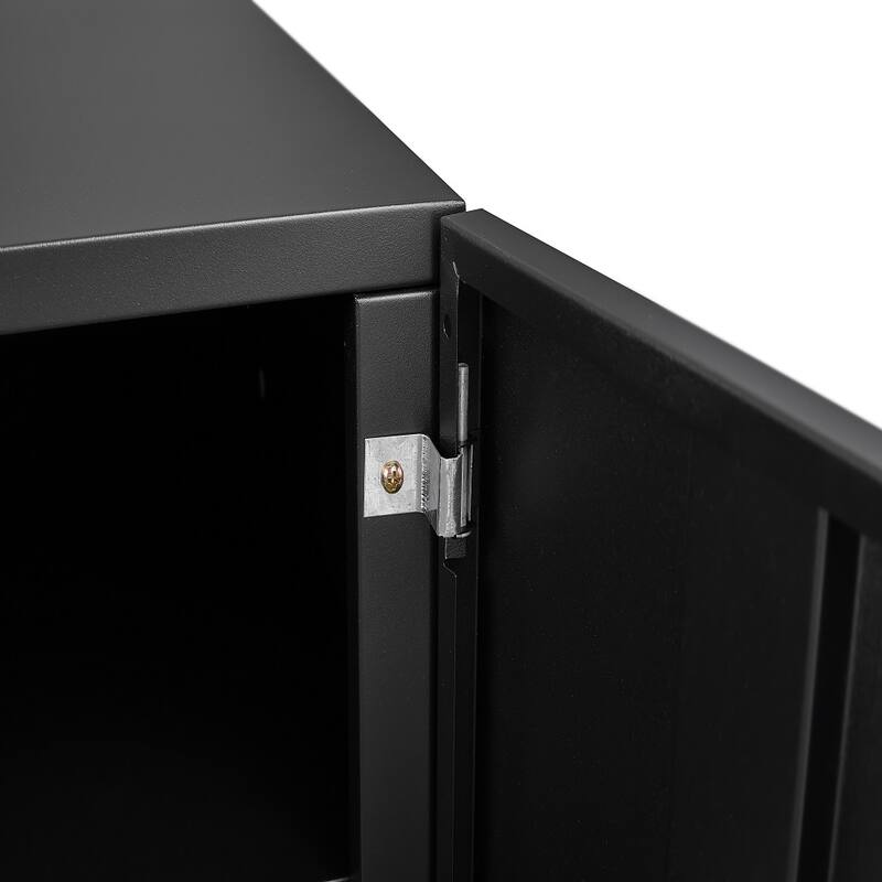 Mobile Printer Tables With Storage Metal Printer Stand Rolling File Cabinet With Doors And Adjustable Shelf