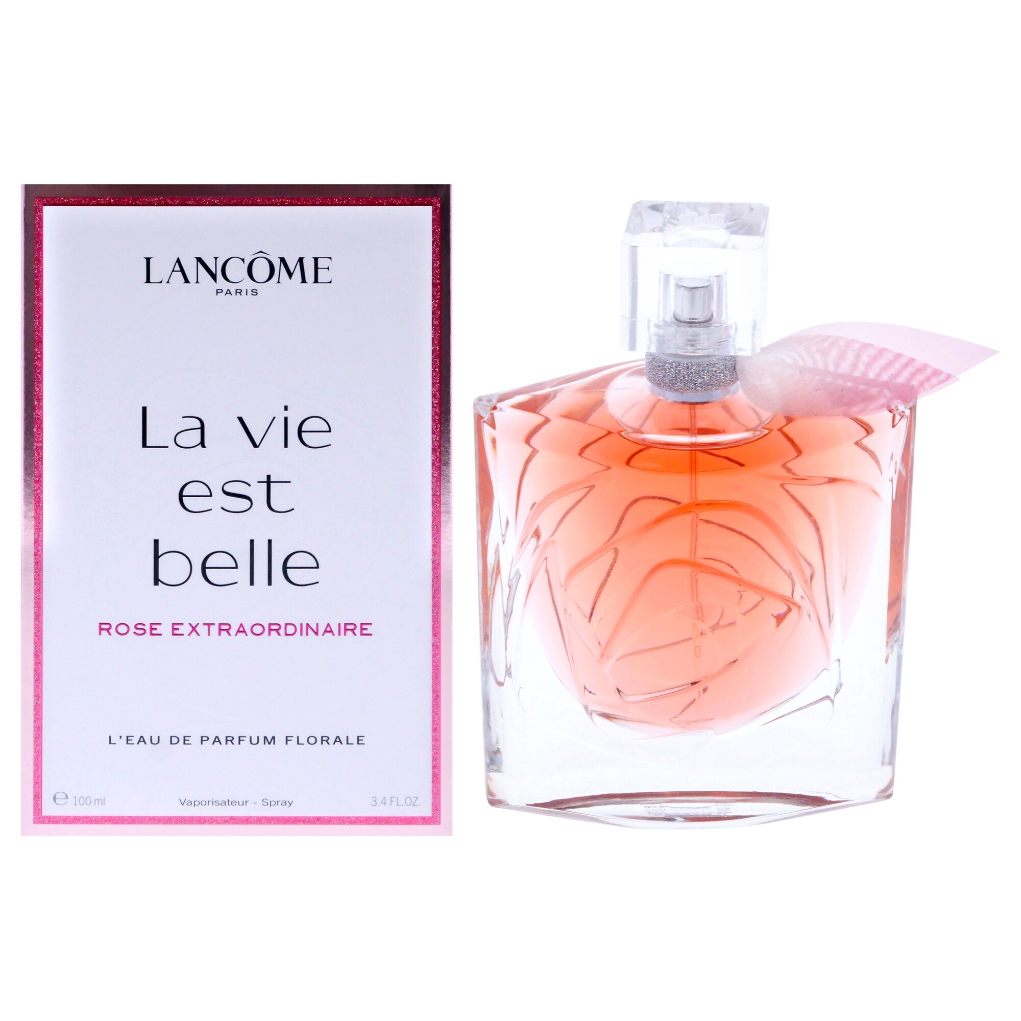 La Vie Est Belle Rose Extraordinaire by Lancome for Women - 3.4 oz