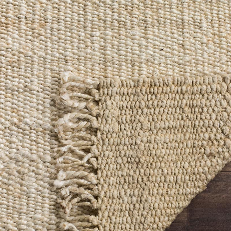SAFAVIEH Handmade Natural Fiber Leteke Jute Fringe Rug
