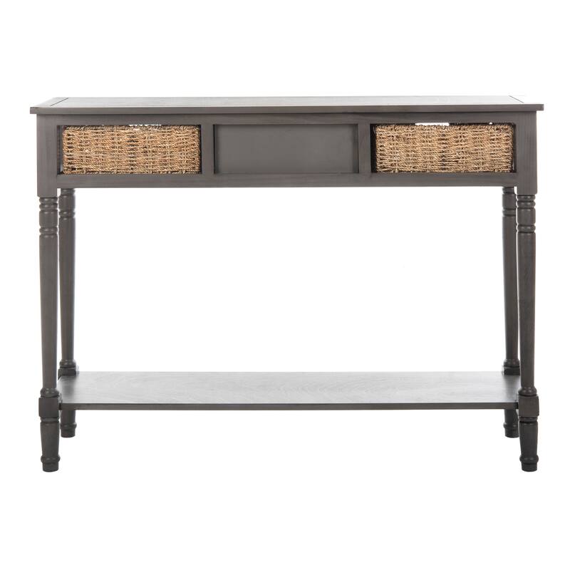 SAFAVIEH Winifred Grey Console - 44.5" x 13.4" x 31.5"