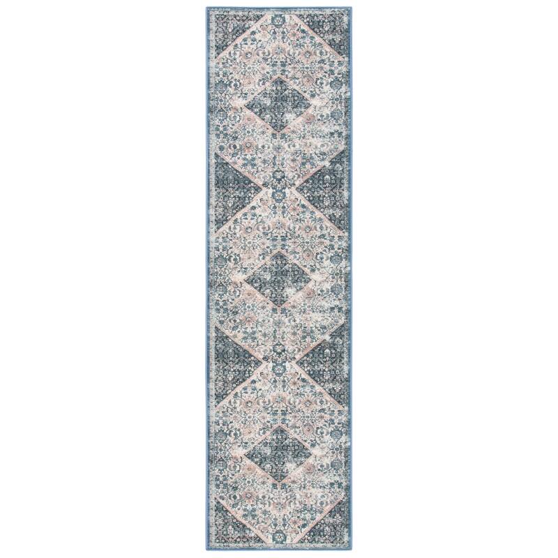 SAFAVIEH Journey Machine Washable Slip Resistant Robyn Oriental Medallion